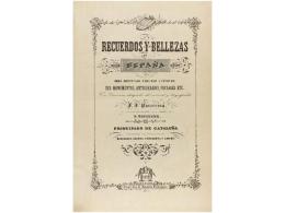 1839. LIBRO: (ARTE-ESPAÑA). PIFERRER, P.; PARCERISA, F.J.: RECUERDOS Y BELLEZAS DE... - Unclassified