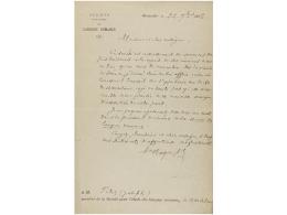 1858-1928. MANUSCRITO: VVAA; CANIVELL, EUDALD [1876-1927] [receptor]: CONJUNTO 48 CARTAS DIRIGIDAS... - Sin Clasificación