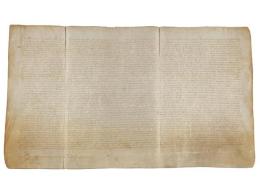 1507. MANUSCRITO: (ST. JOAN D´ESPI). ESTABLIMENT D´UNA PEÇA DE TERRA SOBRE... - Unclassified