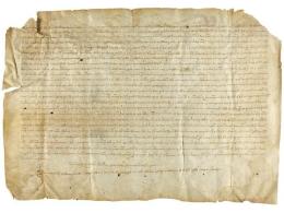 1367. MANUSCRITO: (VALLES- LA GARRIGA). GUILLEM LLADÓ, PROPIETARIO DE LA MASÍA... - Unclassified