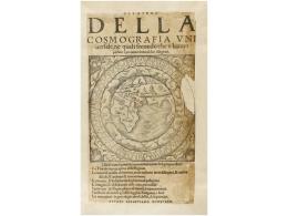 [1558]. LIBRO: (ATLAS). MUNSTERO, SEBASTIANO: SEI LIBRI DELLA COSMOGRAFIA UNIVERSALE, NE... - Unclassified