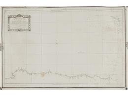 1788. MAPA: (CARTA NAUTICA-CANTABRIA). TOFIÑO DE SAN MIGUEL, VICENTE: CARTA ESFERICA... - Sin Clasificación