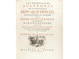 1746. LIBRO: (CERVANTINA). CERVANTES SAAVEDRA, MIGUEL DE: LES PRINCIPALES AVANTURES DE... - Non Classés