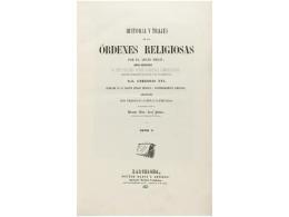 1851. LIBRO: (ÓRDENES RELIGIOSAS). TIRON, ABATE: HISTORIA Y TRAJES DE LAS ORDENES... - Non Classés