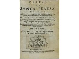 1678. LIBRO: (RELIGIÓN-MISTICA). JESUS, SANTA TERESA DE: CARTAS DE SANTA TERESA DE... - Unclassified