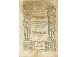 1586. LIBRO: (RELIGION). MONTESINO, AMBROSIO: EPISTOLAS Y EVANGELIOS, PARA TODO EL... - Ohne Zuordnung