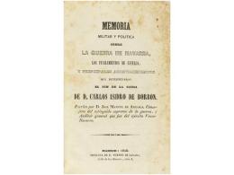 1840. LIBRO: (HISTORIA). ARIZAGA, JOSE MANUEL DE: MEMORIA MILITAR Y POLÍTICA SOBRE... - Unclassified