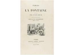 1839. LIBRO: (LITERATURA-ILUSTRACIONES). LA FONTAINE: FABLES DE…. Avec Une... - Unclassified