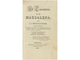 1829. LIBRO: (HISTORIA). RAGNAULT-WARIN, J. J.: EL CEMENTERIO DE LA MAGDALENA.... - Zonder Classificatie