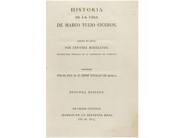 1804. LIBRO: (HISTORIA CLÁSICA- BIOGRAFIA). MIDDLETON, CONYERS: HISTORIA DE LA VIDA... - Sin Clasificación