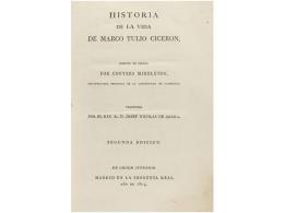 1804. LIBRO: (HISTORIA CLÁSICA- BIOGRAFIA). MIDDLETON, CONYERS: HISTORIA DE LA VIDA... - Zonder Classificatie