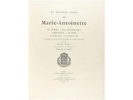 1907. LIBRO: (GRABADOS). LA DERNIERE ANNEE DE MARIE-ANTONIETTE. Facsímil De 63... - Sin Clasificación