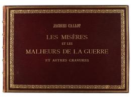 1800 Ca. GRABADO: CALLOT, JACQUES: LES MISERES ET LES MAL-HEURS DE LA GUERRE. Paris: Mis En... - Non Classés