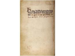 1993. LIBRO: (FACSIMIL). BIBLIA DE SAN VICENTE FERRER. Valencia: Scriptorium, 1993. 8º.... - Non Classés
