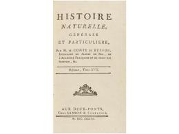 1785-1787. LIBRO: (HISTORIA NATURAL). BUFFON: HISTOIRE NATURELLE GENERALE ET... - Ohne Zuordnung