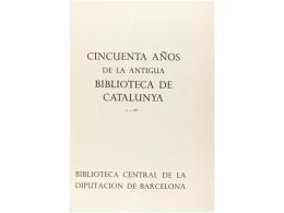 1968. LIBRO: (BARCELONA-BRUGALLA). BIBLIOTECA CENTRAL DE LA DIPUTACIÓN DE BARCELONA. ... - Unclassified