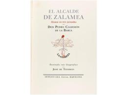 1933. LIBRO: (BIBLIOFILIA). BARCA, CALDERON DE LA; TOGORES, JOSE DE [ilustrador]: EL... - Non Classificati