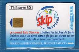 FRANCE - Telecom°(6) - SKIP SERVICE.   50 U,  Scad. 06/99  .vedi Descrizione. - 1999