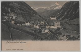 Gotthardbahn-Wassen - Photo: E. Goetz No. 1612 - Wassen