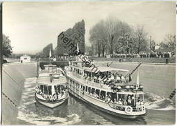 Schleuse Augst - Fahrgastschiffe Rheinfelden Und Rhyblitz - Basler Rheinschifffahrt - Foto-Ansichtskarte - Augst