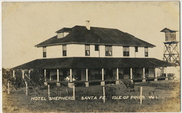 Real Photo Santa Fé Isle Of Pines  Hotel Shepherd - Cuba