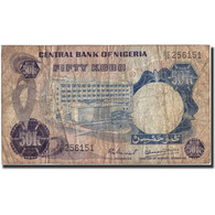 Billet, Nigéria, 50 Kobo, Undated (1973-78), Undated (1973-1978), KM:14d, TB - Nigeria