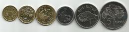 Seychelles 2004/2010. Set Of 6 Coins - Seychelles