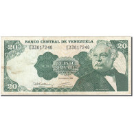 Billet, Venezuela, 20 Bolivares, 1981-1988, 1992-12-08, KM:63d, TB - Venezuela