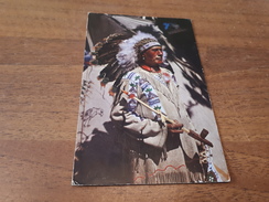 Postcard - USA, Indian, Chief Running Horse     (25375) - Otros & Sin Clasificación