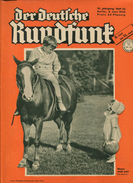 Der Deutsche Rundfunk - 10. Jahrgang Heft 23 Berlin Juni 1932 - 70 Seiten Mit Vielen Abbildungen Berichten Und Das Rundf - Film & TV