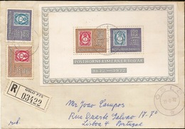 NORGE 1972 Circulated Letter From Oslo To Lisbon - Tarjetas – Máximo