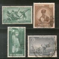 India 1959 Used Year Pack Of 4 Stamps ILO World Agriculture Fair Children's Day - Annate Complete