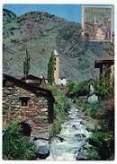 ANDORRE - 1 Carte Maximum - CANILLO - Paysage - Cartas & Documentos