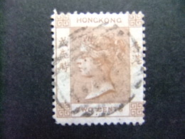 HONG KONG 1863 VICTORIA Yvert 8 º FU - Usati