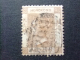 HONG KONG 1863 VICTORIA Yvert 8  FU - Usati