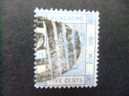 HONG KONG 1880 VICTORIA Yvert 30 º FU - Oblitérés