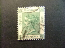 HONG KONG 1882 VICTORIA Yvert 34 º FU - Used Stamps