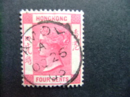 HONG KONG 1882 VICTORIA Yvert 36 º FU - Usati