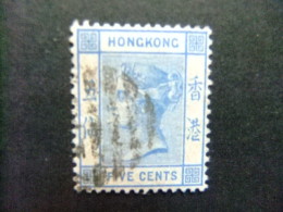 HONG KONG 1882 VICTORIA Yvert 37 º FU - Used Stamps