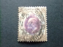 HONG KONG 1903 EDOUARD VII Yvert 62 º FU - Used Stamps