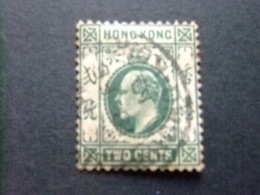 HONG KONG 1904 EDOUARD VII Yvert 77 º FU - Oblitérés