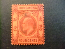 HONG KONG 1904 EDOUARD VII Yvert 78 º FU - Usados