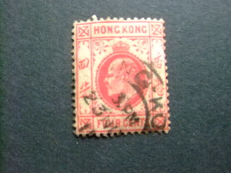 HONG KONG 1904 EDOUARD VII Yvert 79 º FU - Usati