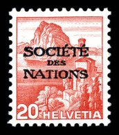 ** N°100, 20c Rouge De 1937, Bdf. SUP (signé Scheller/certificat)   Cote: 1100 Euros   Qualité:... - Dienstzegels