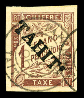 O N°12, 1F Marron. SUP. R. (signé Calves/certificat)   Cote: 1200 Euros   Qualité: O - Used Stamps