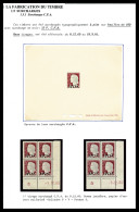 (*) N°350, 12f Sur 25c Decaris, épreuve De Luxe (+2 Bd4). TB     Qualité: (*) - Unused Stamps