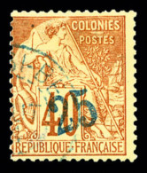 O N°6, 25 Sur 40 Rouge-orange, SUP (signé Calves/certificat)   Cote: 1000 Euros   Qualité: O - Used Stamps