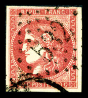 O N°49d, 80c Groseille, Superbe Nuance, TTB (signé Calves/certificat)   Cote: 1200 Euros  ... - 1870 Uitgave Van Bordeaux