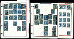 O 20c Type II Et III Ensemble De 60 Exemplaires Avec Nuances, Belle Qualité Generale     Qualité: O - 1870 Uitgave Van Bordeaux