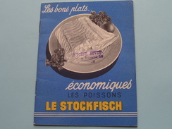 Les Bons Plats économiques Les Poissons : LE STOCKFISCH ( Zie/voir Foto Voor/pour Détails ) ! - Autres & Non Classés